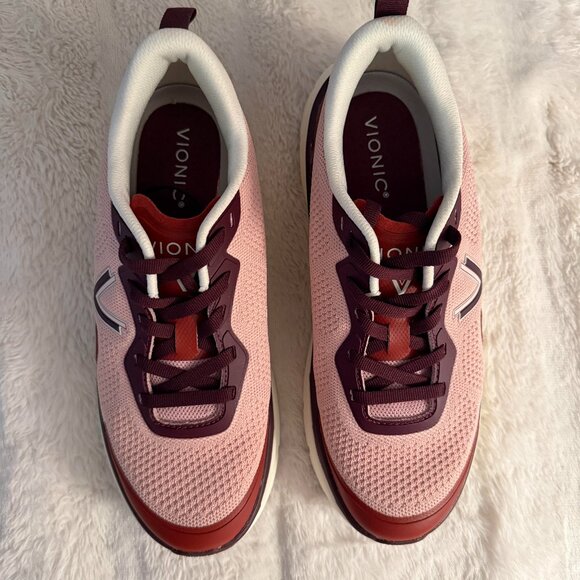 Vionic Shoes - Women's Vionic Burgundy/pink Size 9.5  Arch Support
